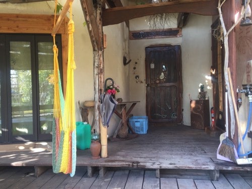 Entrance to the Living/Area (Front) and Bathroom (RHS)