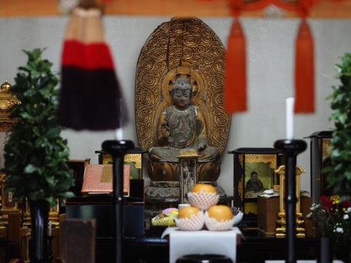 the historical Fuki-ji temple, Oita, Kyushu
