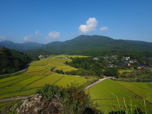 The rural scenery in Bungotakata, Oita, Kyushu