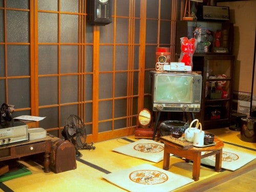 showa no machi shopping arcade in Oita prefecture, Japan