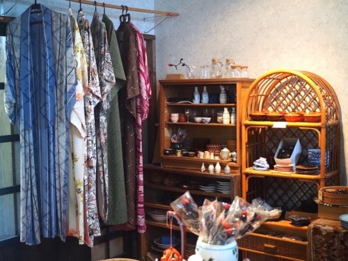 Showa no machi shopping street in Bungotakata city, Oita