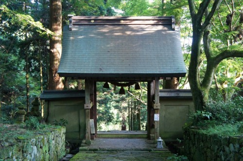 Shintoism and Buddhism Syncretism in Kunisaki, Oita, Kyushu, Japan.