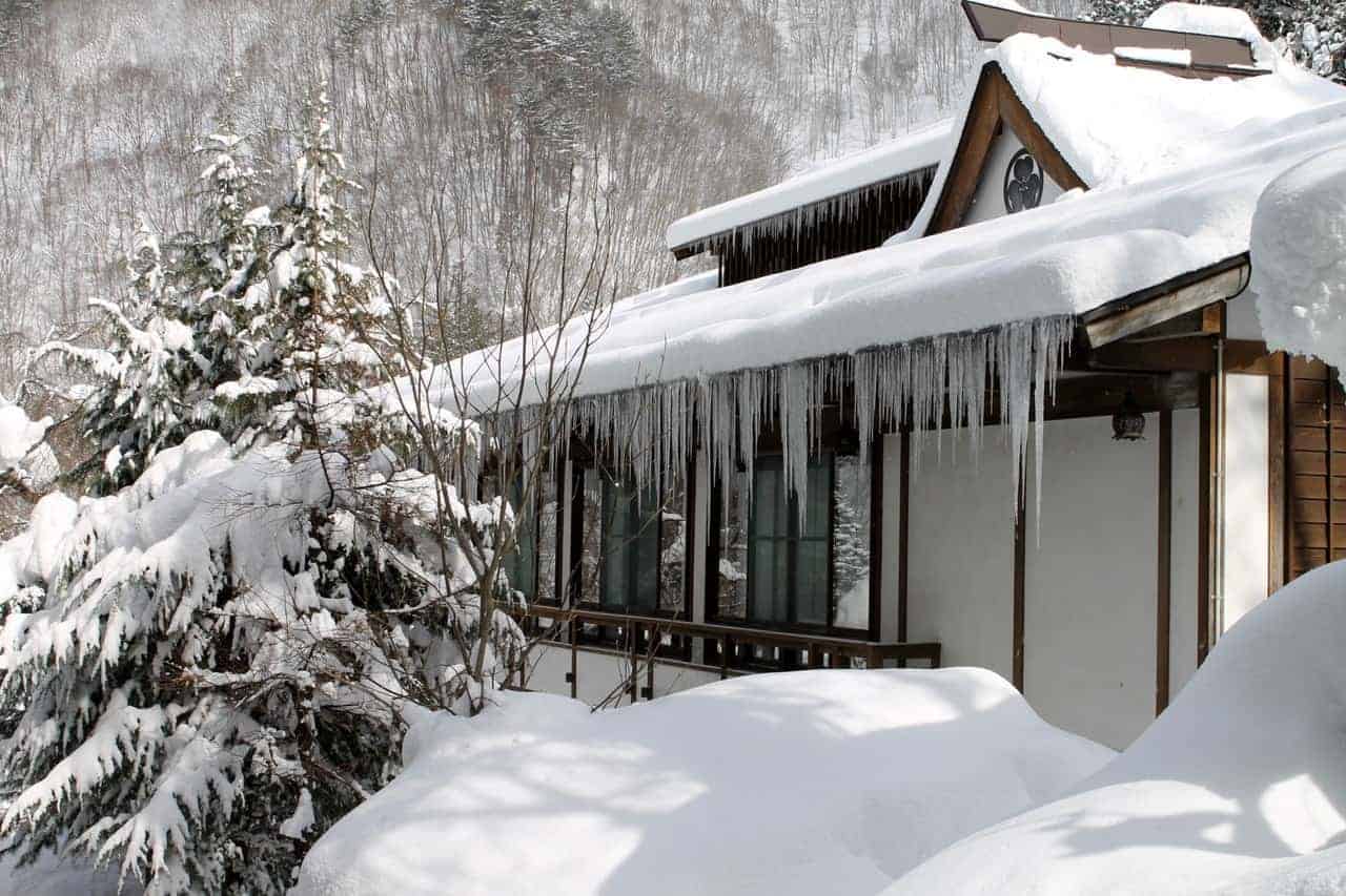 Shirabu Onsen in Yonezawa City, Yamagata Prefecture, Tohoku, Japan.