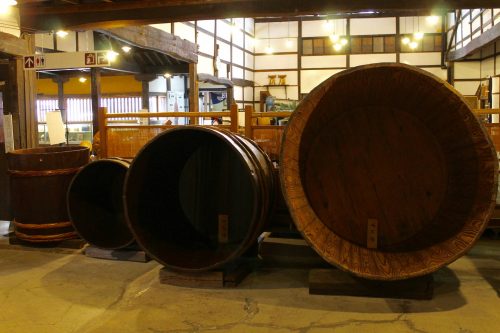Toko Sake Brewery in Yonezawa City, Yamagata Prefecture, Tohoku, Japan.