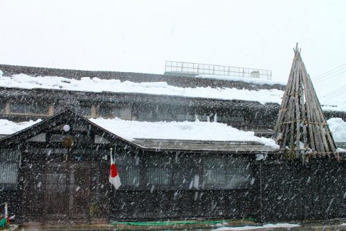 Toko Sake Brewery in Yonezawa City, Yamagata Prefecture, Tohoku, Japan.