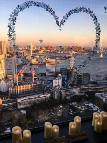 WTCB Observatory, the best view in Tokyo, Japan.