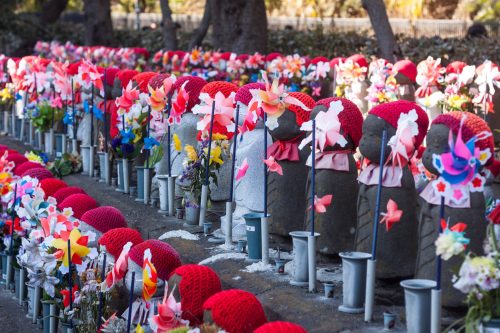 Zojo-ji Temple in Tokyo, Japan.