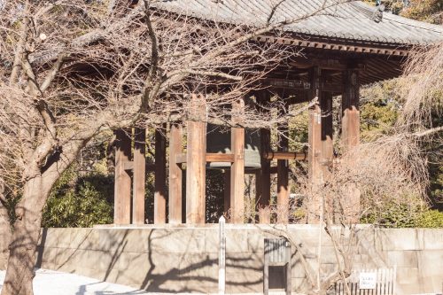 Zojo-ji Temple in Tokyo, Japan.
