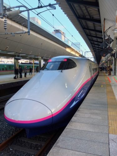 The Joetsu Shinkansen From Tokyo Station 