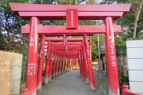 The historical Hitoroshi castle town, Kumamoto, Kyushu, Japan.