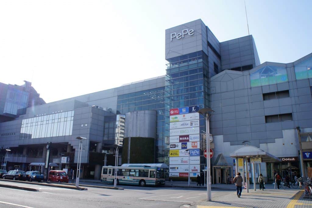 The Hon-Kawagoe station, about ten minutes walk from the historic district.