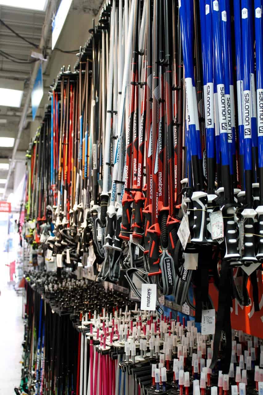 Victoria Ski Snowboard Shop Equipment Tokyo Resort Gear Poles