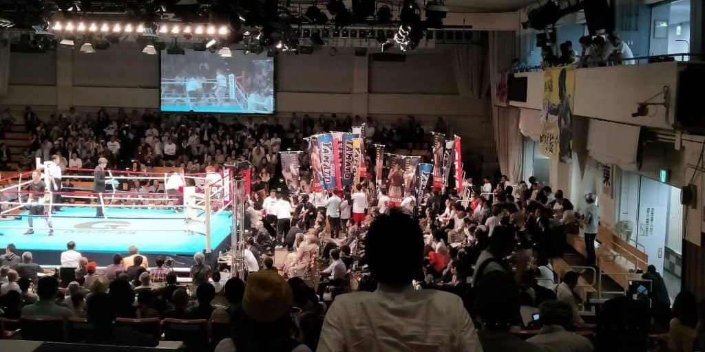 The Thrilling Confines of Korakuen Hall in Tokyo