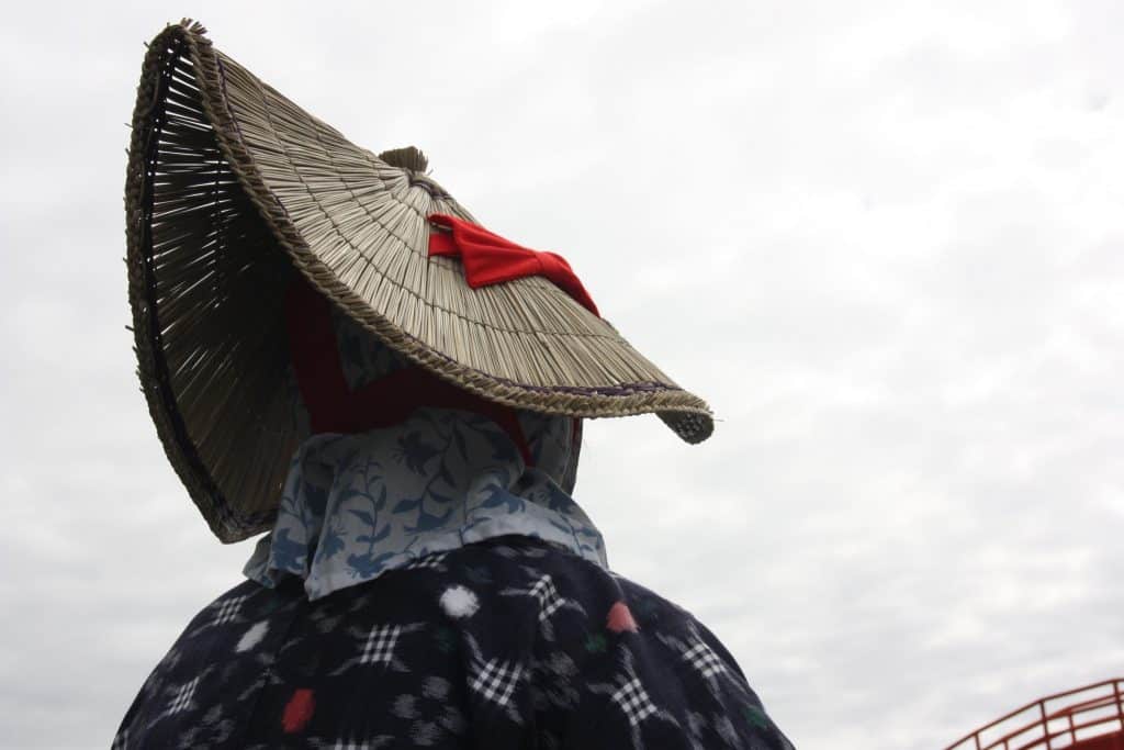 Traditional Tarai-bune Bowl Boat Tour Ogi Town Sado Island Niigata Prefecture 