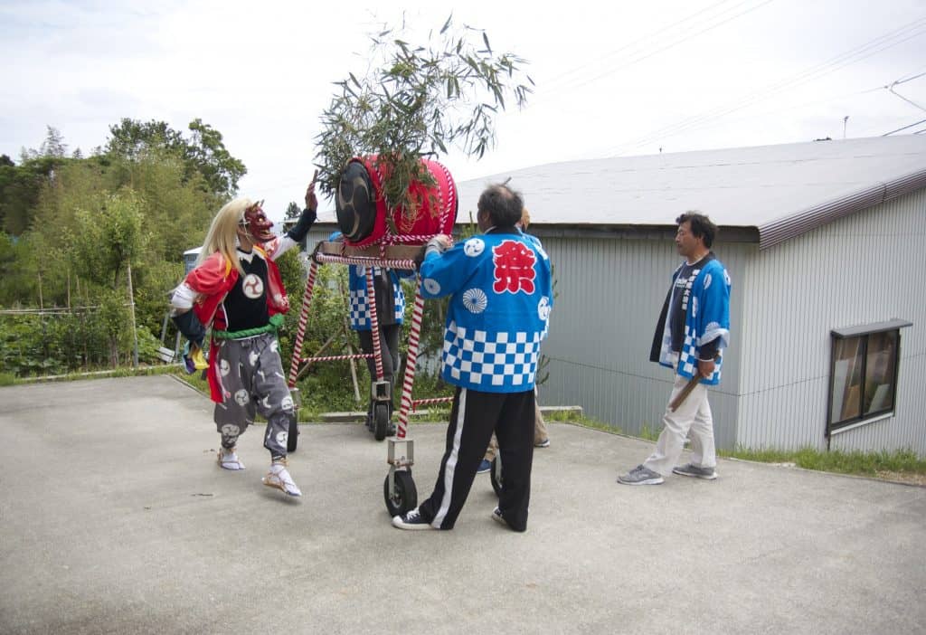 Ondeko Drumming Dance Festival Matsuri Sado Island Culture Heritage Traditional Niigata Prefecture