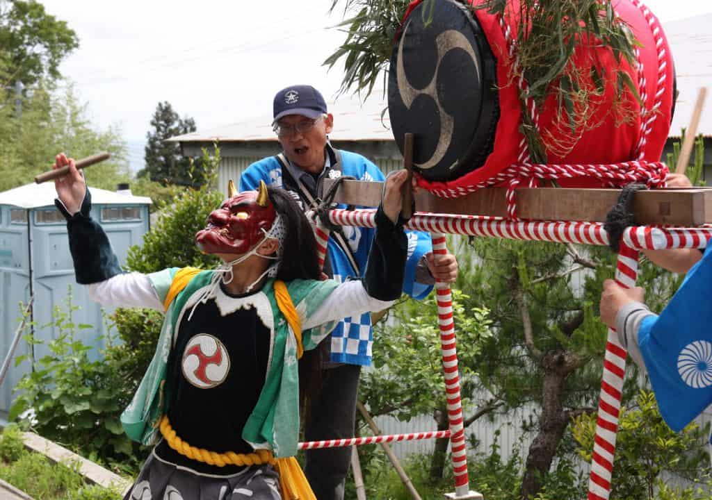 Ondeko Drumming Dance Festival Matsuri Sado Island Culture Heritage Traditional Niigata Prefecture