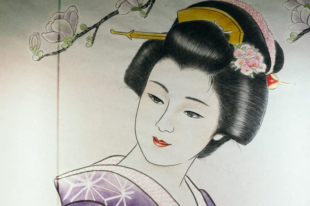 Celebrating the local Matsuri "Tanabata festival" in Yuzawa