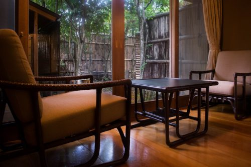 Stay in a luxury Ryokan and vegetarian meal in Yufuin