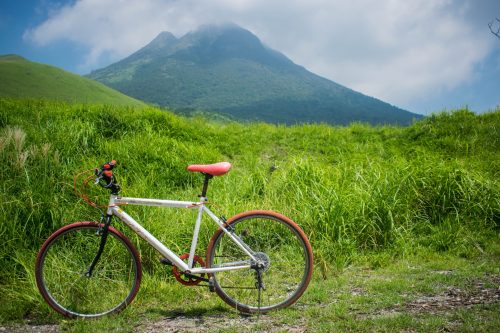 Enjoy Cycling tour from Mount Yufu (Yufudake)