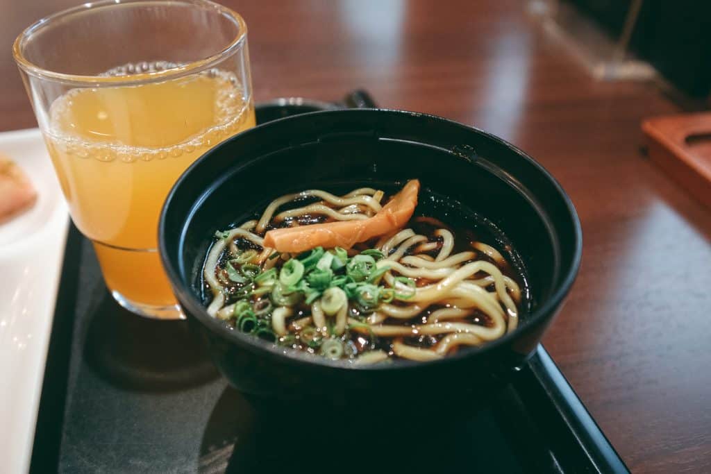 Toyama black ramen, a specialty.
