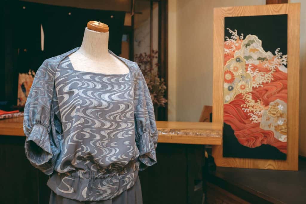 Arts and crafts shop in Yatsuo Village, Toyama.