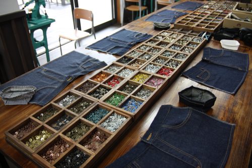 Jeans made at Betty Smith are 100% customizable for each individual.