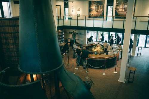 Yamazaki Whiskey Distillery Bar, Osaka, Kansai Region, Japan