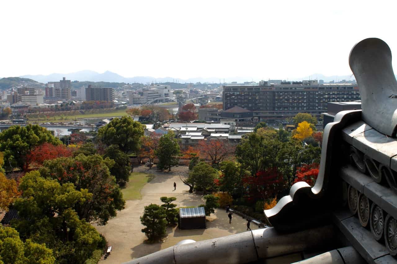 Korakuen Garden and Okayama Castle Fall Foliage