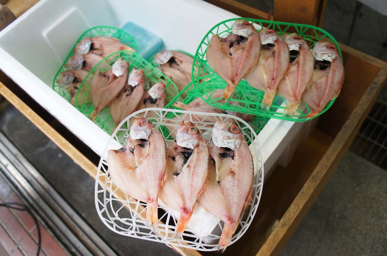 The fishing village of Mihonoseki, Shimane prefecture, San'in region, Japan