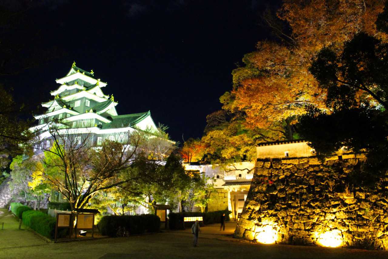 Korakuen Garden and Okayama Castle Fall Foliage