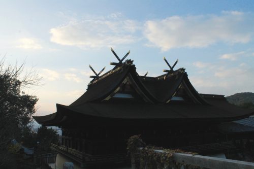 Kibitsu Shrine Momotaro Peach Boy Historic Okayama Prefecture