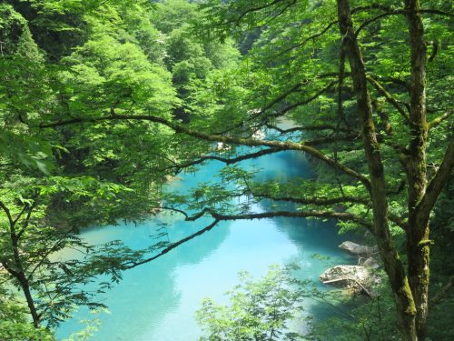 Dakagaeri Gorge, Semboku, Akita
