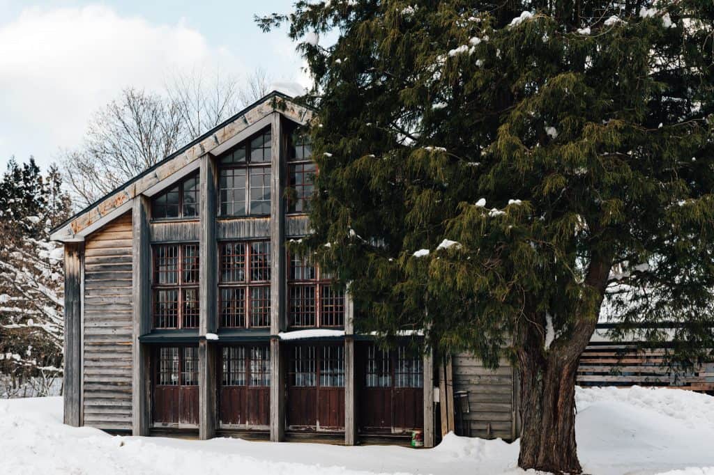 Omoide-no-kata Branch School in Tazawako, Akita, Tohoku region, Japan.