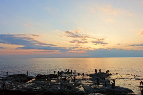Enoshima Chigogafuchi near Tokyo 