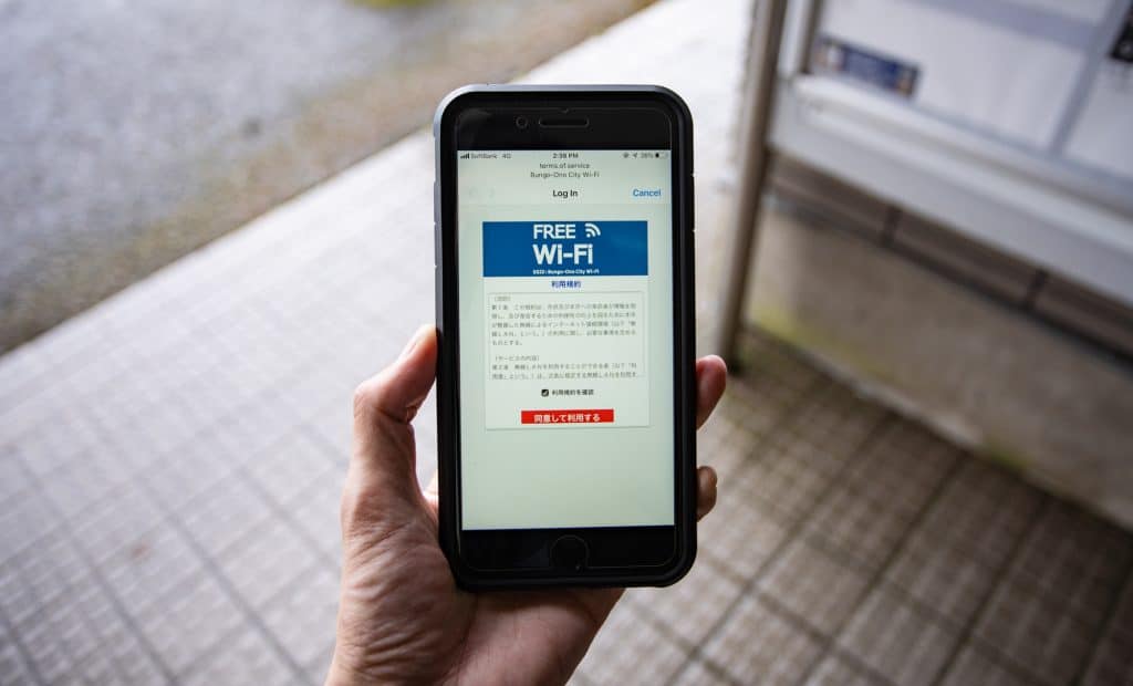 wifi in Japan