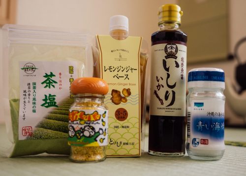 Items purchased from various Tokyo antenna shops.