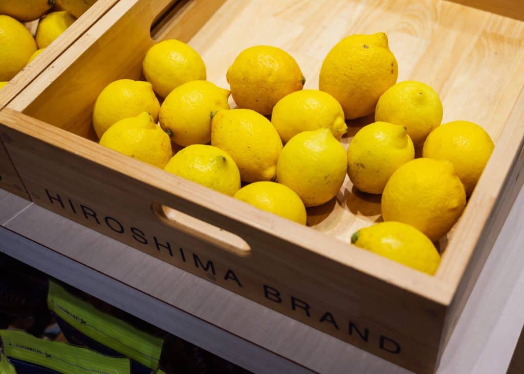 Setouchi lemons are a Hiroshima specialty