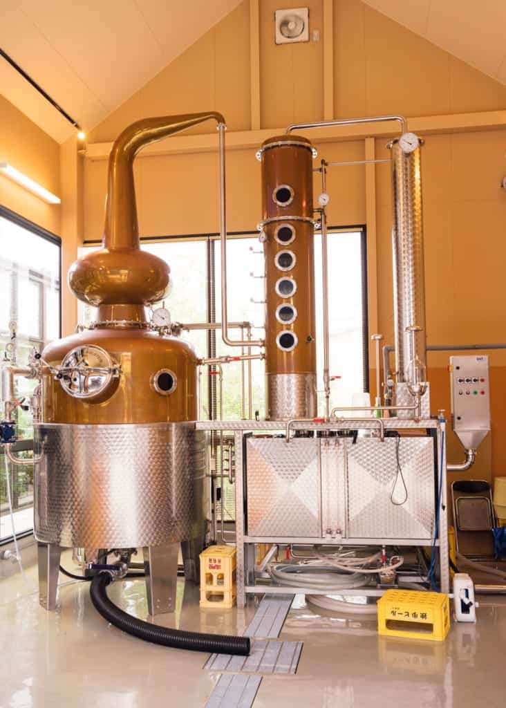Japanese microbrewery equipment in Japan