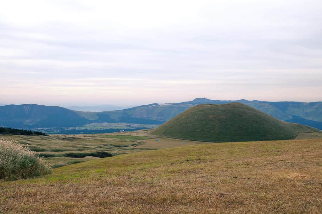 aso, kumamoto landscape in Japan