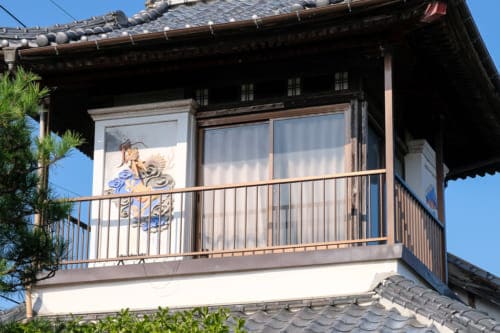 Kote-e Relief Art in Ajimu, Oita