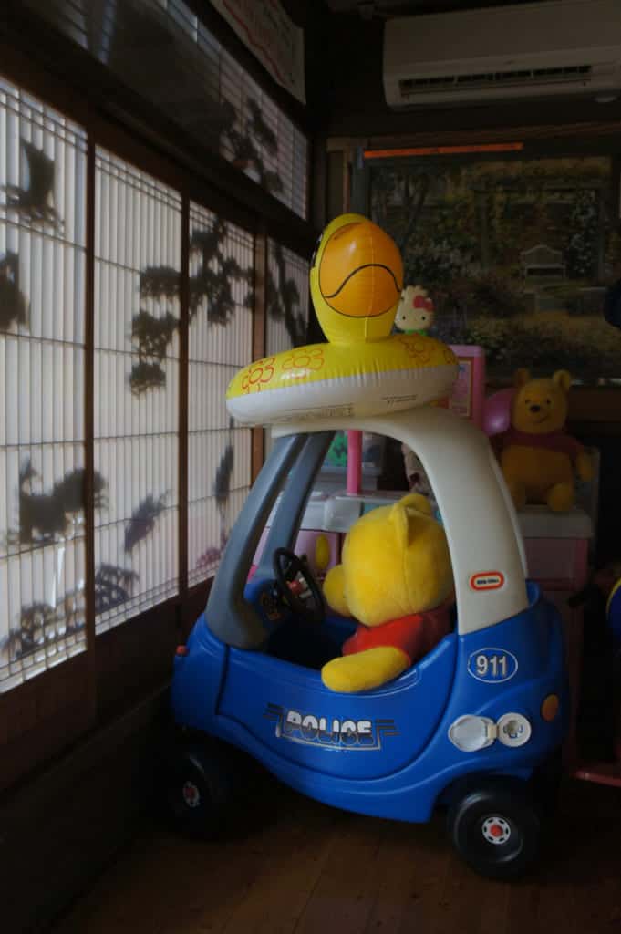 The Yonemura's grandchildren toys