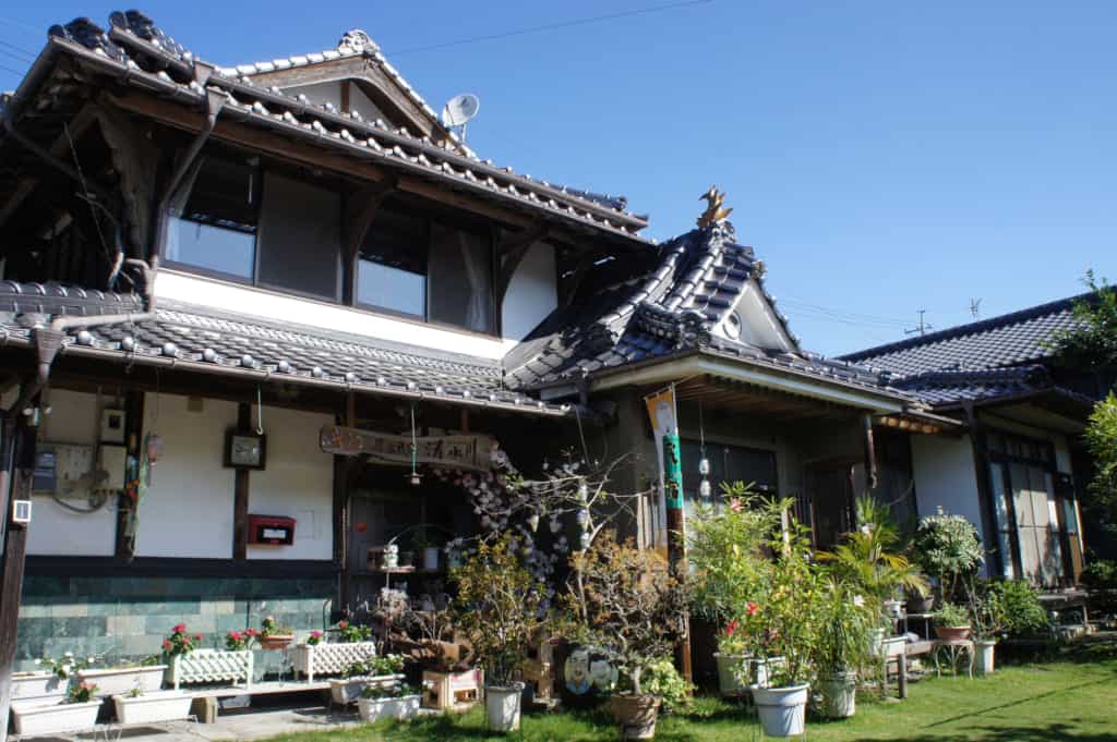 The Yonemura's traditional house in Kikuchi