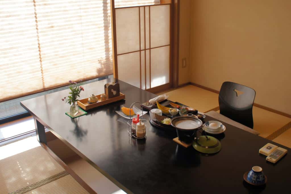 Luxury stay in a ryokan with a private bath in Yamaga Onsen