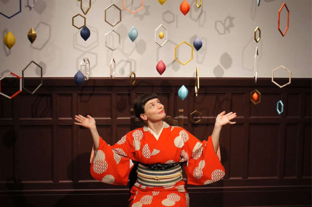 Yamaga: Strolling the City of Lanterns in a Vintage Kimono