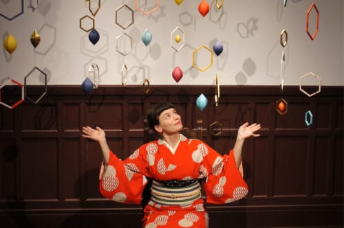 Yamaga: Strolling the City of Lanterns in a Vintage Kimono