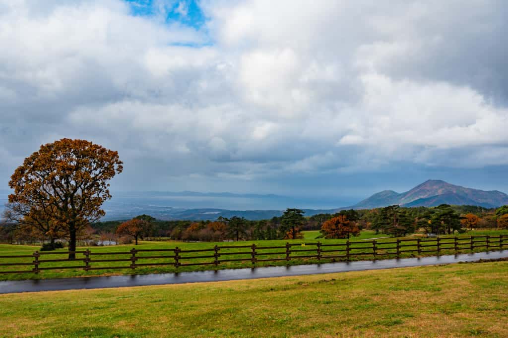 landscape view at Mt. Daisen
