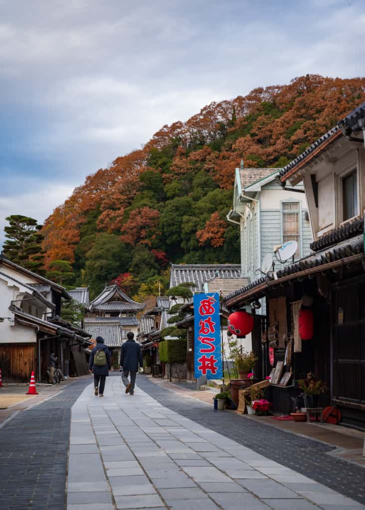 The steets of Takehara in Hiroshima