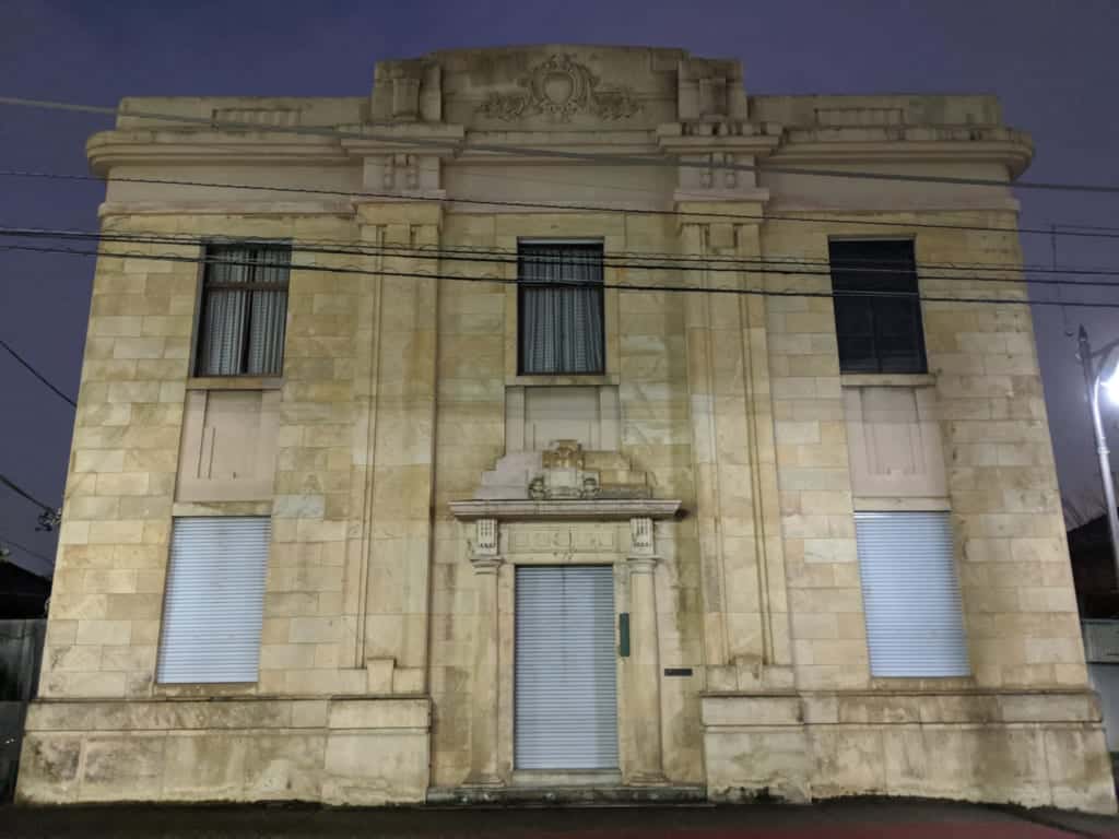 An Historical Bank in Downtown Noda