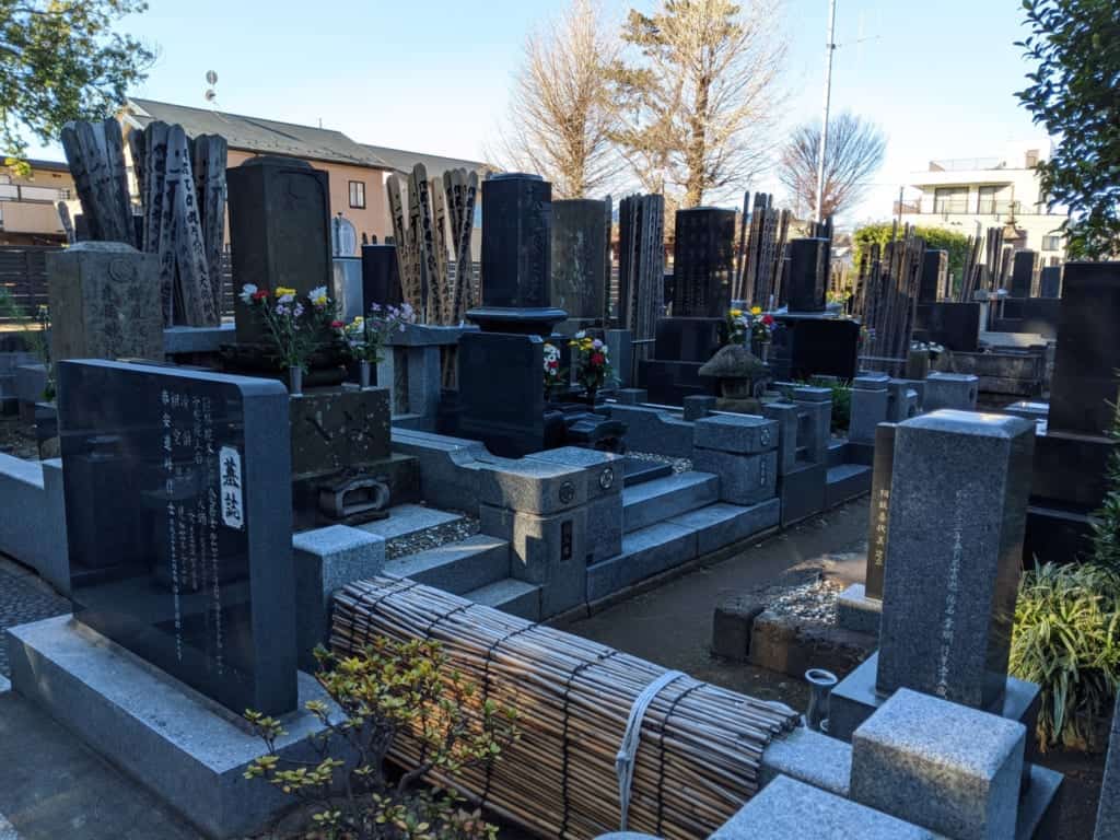 Graveyard in Nagareyama
