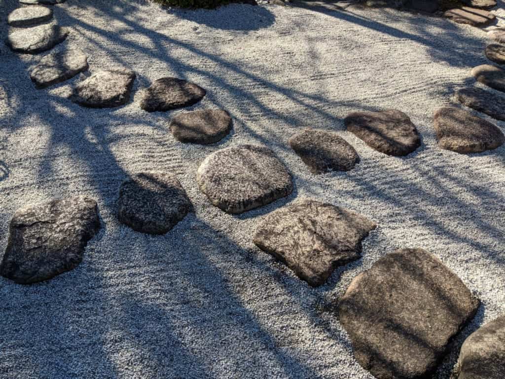 Japanese Rock Garden in Nagareyama